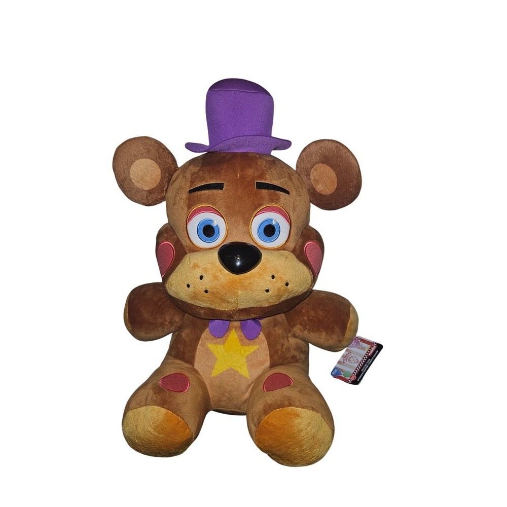 Funko Rockstar Freddy FNAF Pizzeria Simulator 16" Jumbo Plush New with Tags 2018